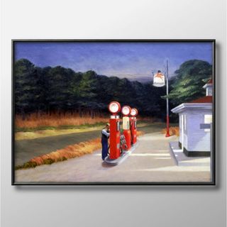 4761■A3アートポスター『エドワード・ホッパー』絵画 イラスト マット(その他)