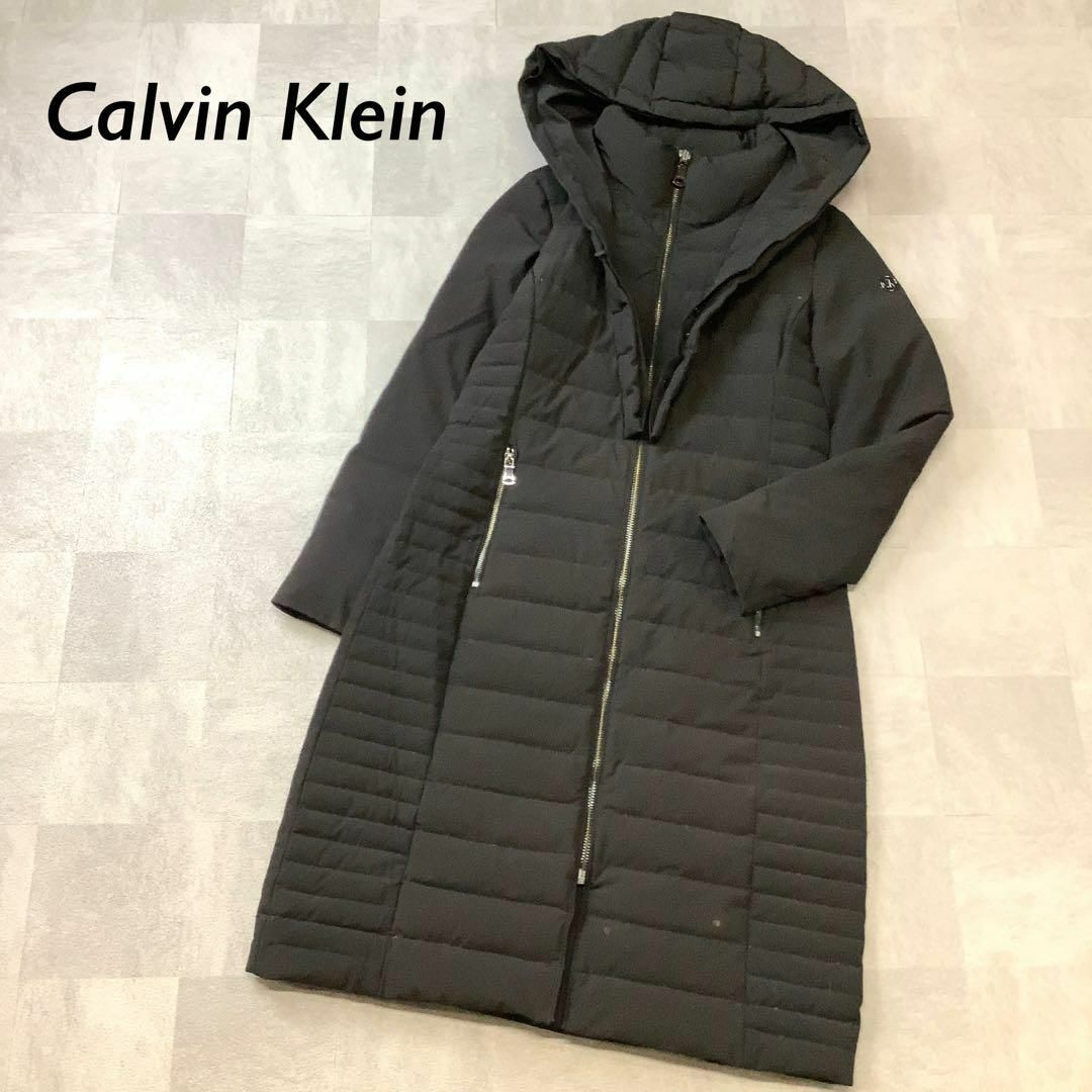 ダウンジャケットCalvin Klein カルバンクライン ロング ダウンコート