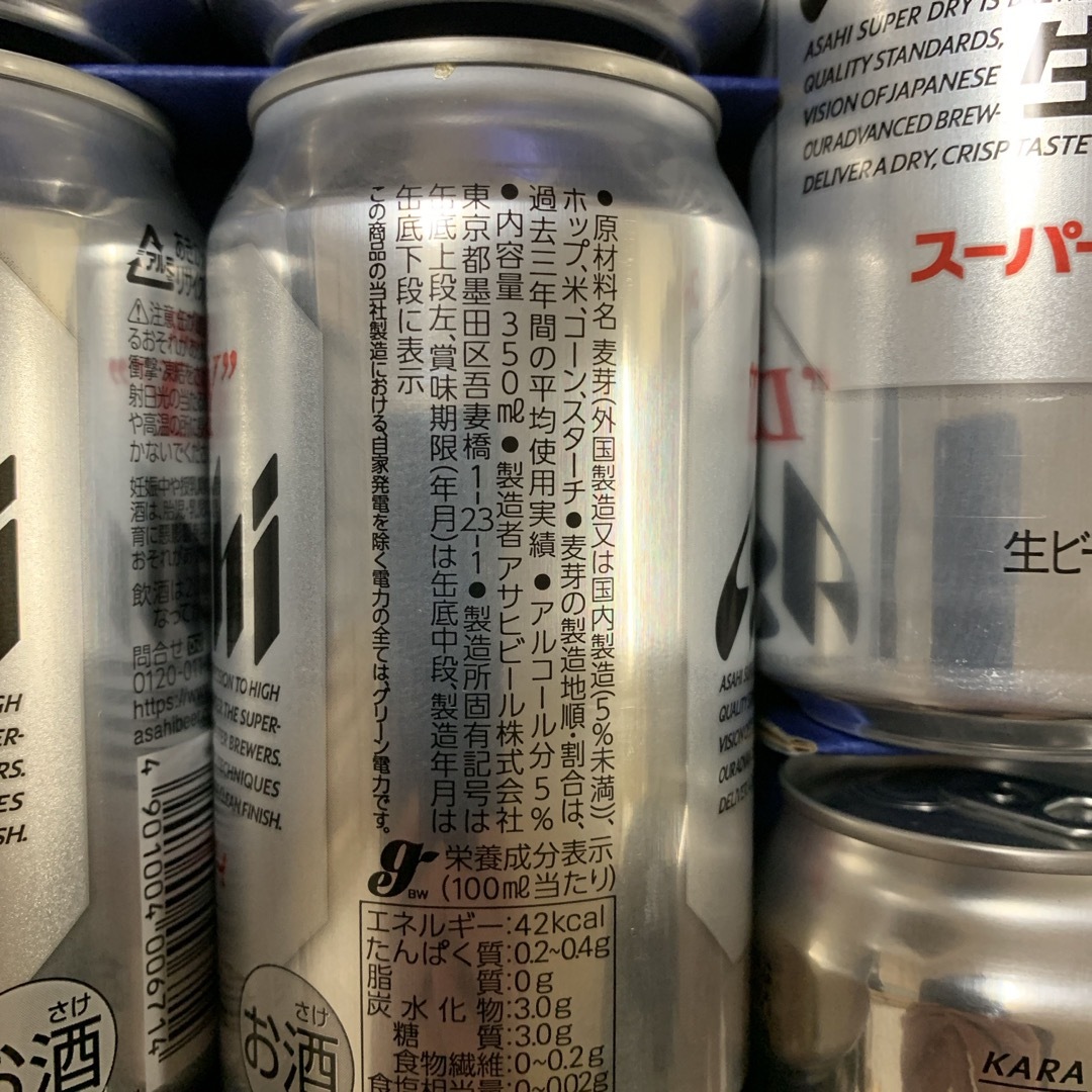 アサヒ(アサヒ)のアサヒスーパードライ　AG-35 食品/飲料/酒の酒(ビール)の商品写真