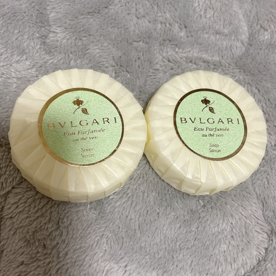 BVLGARI(ブルガリ)のBVLGARI 石鹸　2個セット　新品未使用 コスメ/美容のボディケア(ボディソープ/石鹸)の商品写真