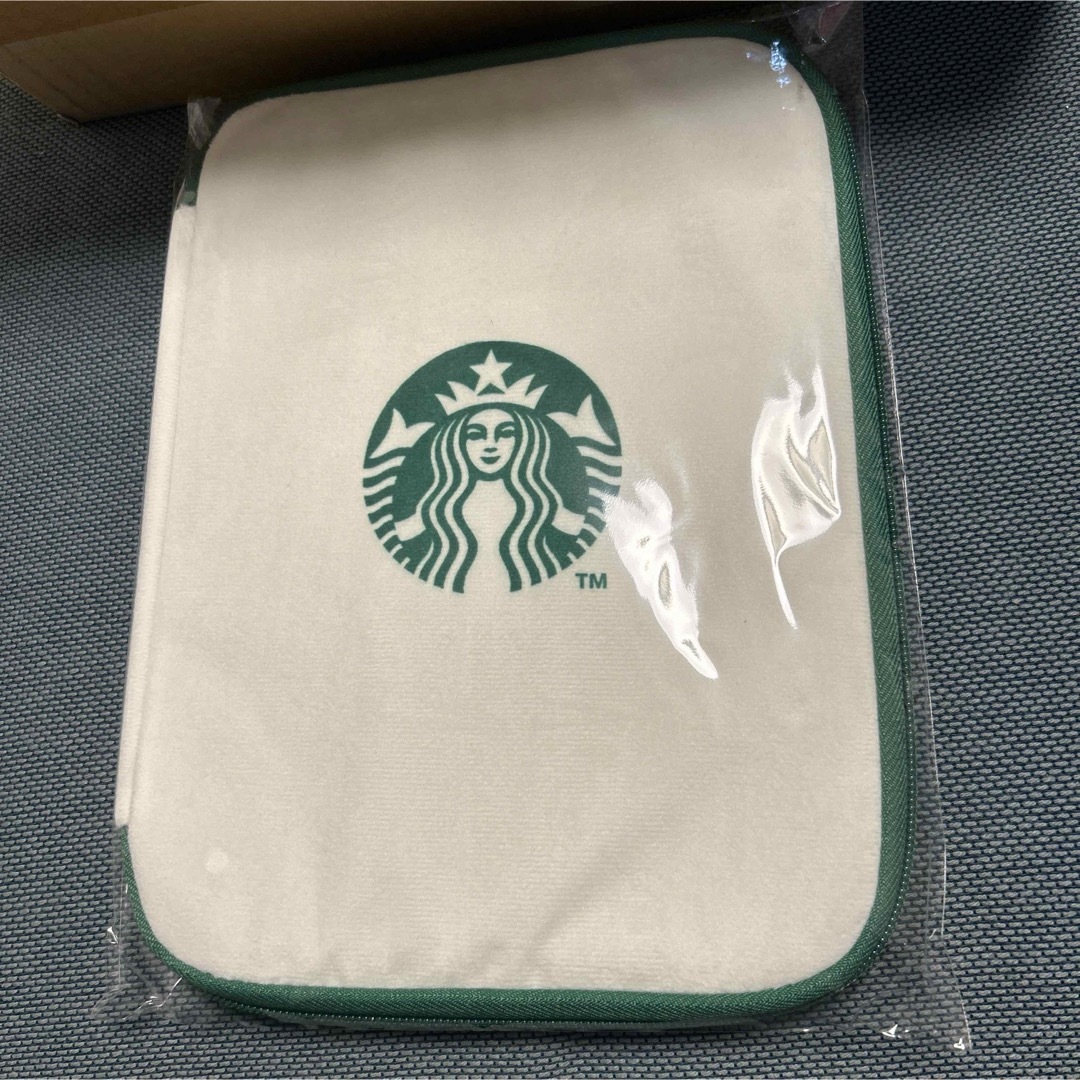 Starbucks Coffee(スターバックスコーヒー)の2024 スタバ福袋　カフェプレート&マルチケース2点セット インテリア/住まい/日用品のキッチン/食器(テーブル用品)の商品写真