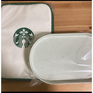 スターバックスコーヒー(Starbucks Coffee)の2024 スタバ福袋　カフェプレート&マルチケース2点セット(テーブル用品)