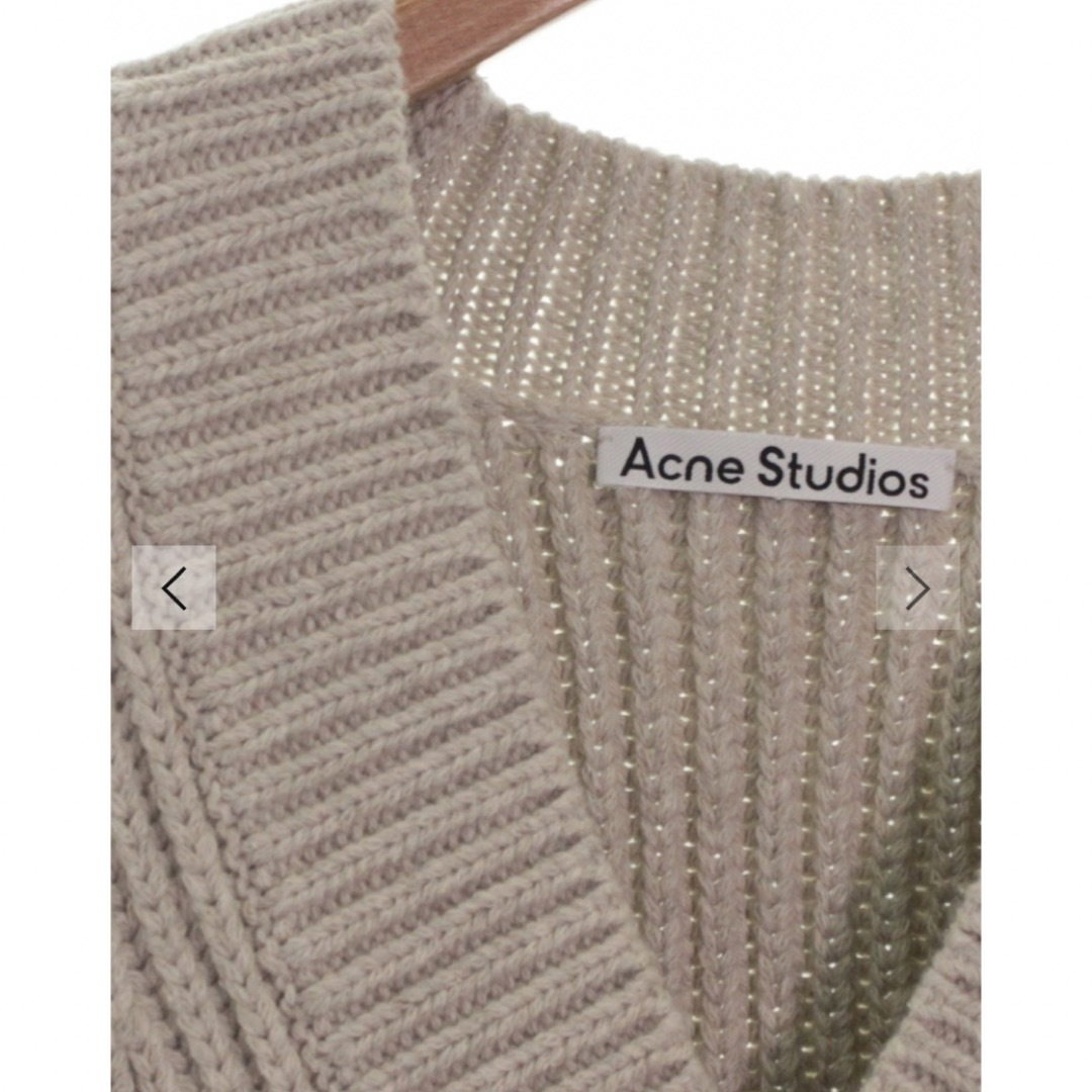 Acne Studios(アクネストゥディオズ)のacne studios ビッグVネックニットベスト レディースのトップス(ニット/セーター)の商品写真