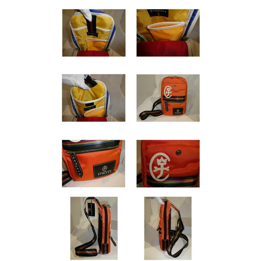 CASTELBAJAC(カステルバジャック)のカステルバジャック ジャーニー ワンショルダー 025971 オレンジ メンズのバッグ(ショルダーバッグ)の商品写真