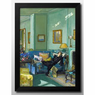 6277■A3アートポスター『ジョン・レィヴァリ』絵画 イラスト マット(その他)