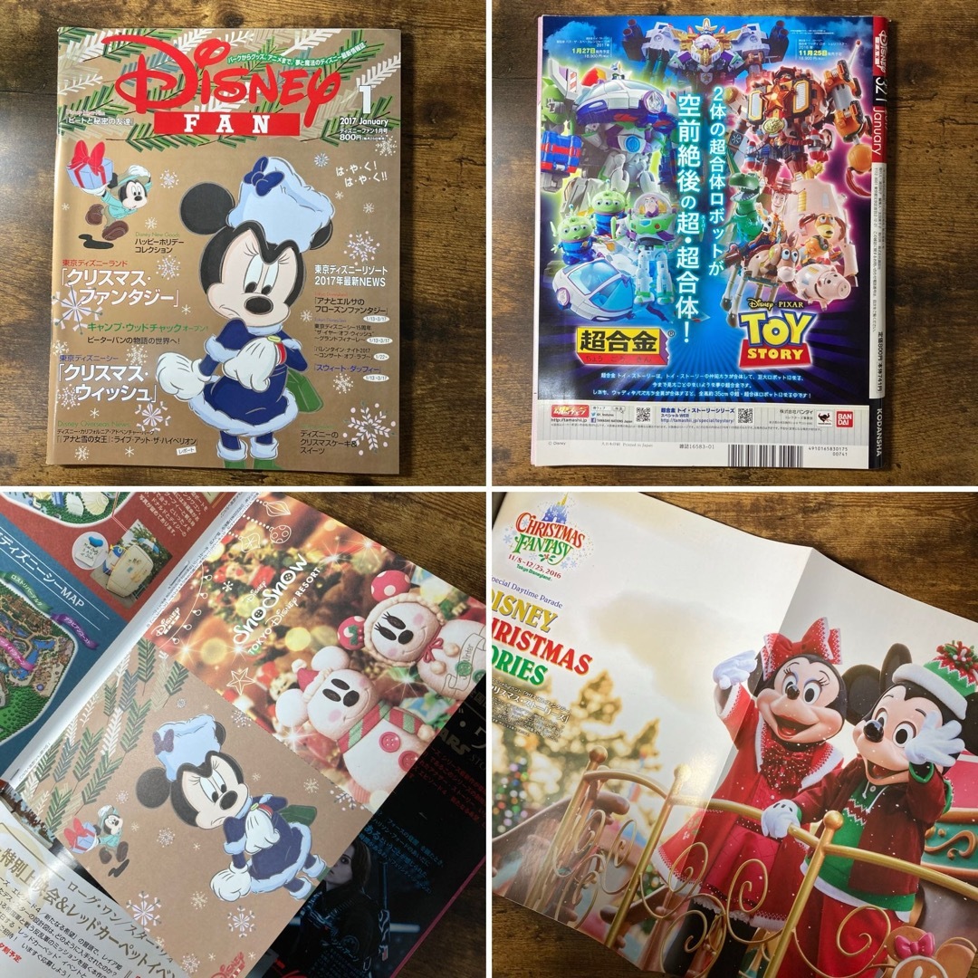 ディズニー ファン 月刊 Disney FAN 2017年 1～11月 ポスター エンタメ/ホビーの雑誌(アート/エンタメ/ホビー)の商品写真