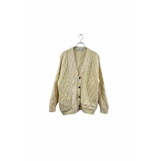 Made in THE U.K. st michael aran knit cardigan セントマイケル アランニットカーディガン セーター クリーム サイズM メンズ ヴィンテージ 8(カーディガン)