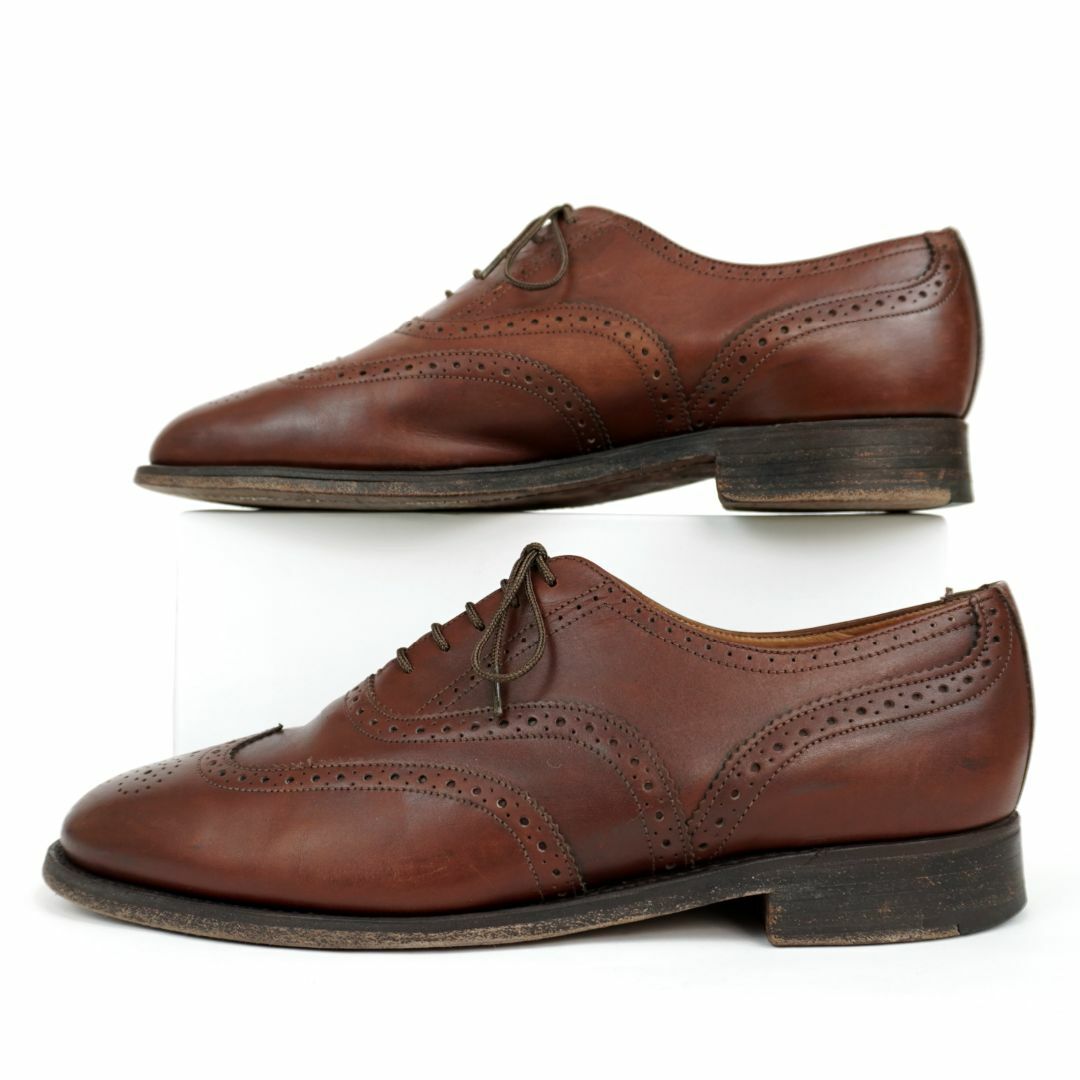 SANDERS(サンダース)のSANDERS LONDON WING TIP SHOES UK9.5M メンズの靴/シューズ(ドレス/ビジネス)の商品写真