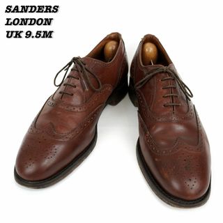 サンダース(SANDERS)のSANDERS LONDON WING TIP SHOES UK9.5M(ドレス/ビジネス)