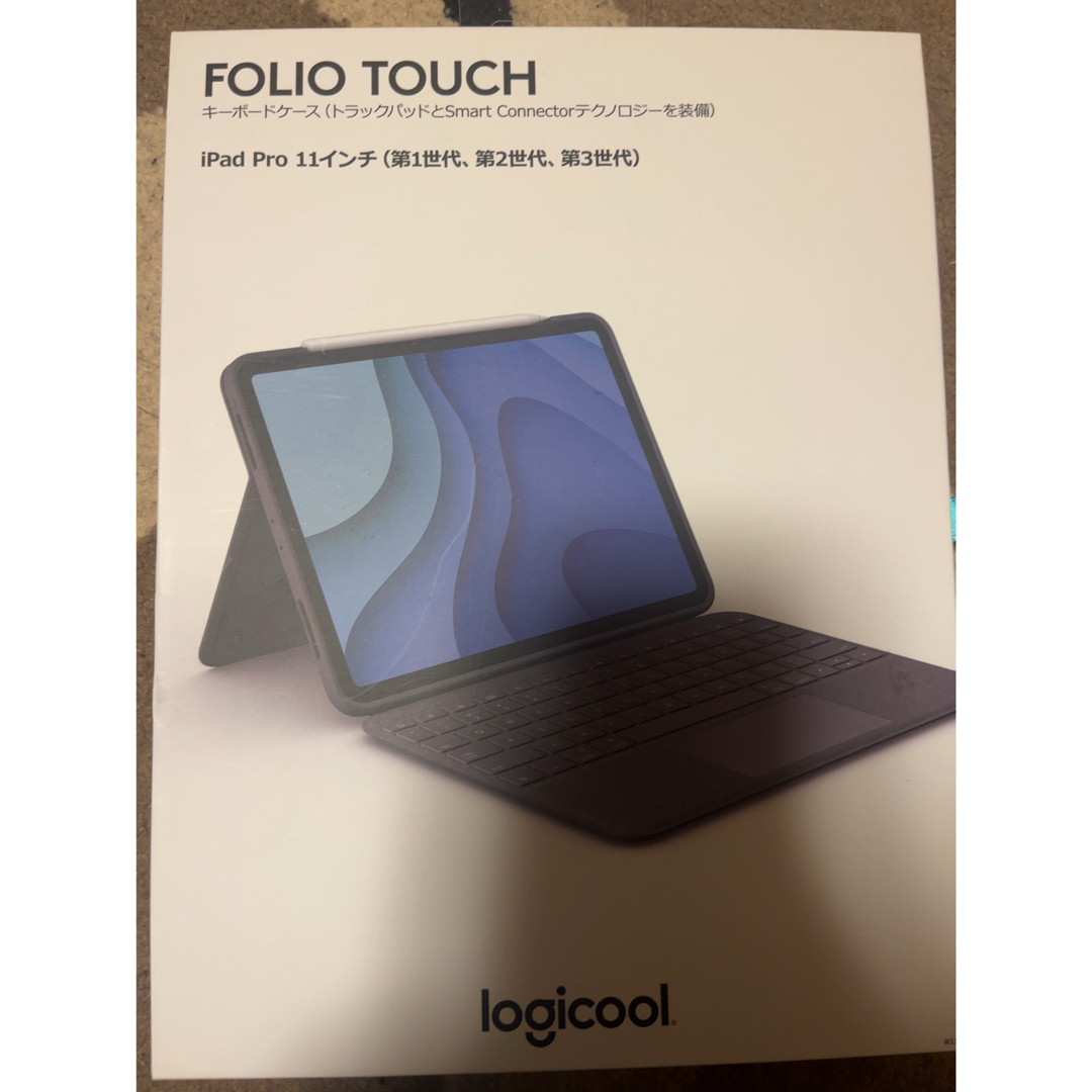 スマホアクセサリーLogicool Folio Touch keyboard iPadPro11