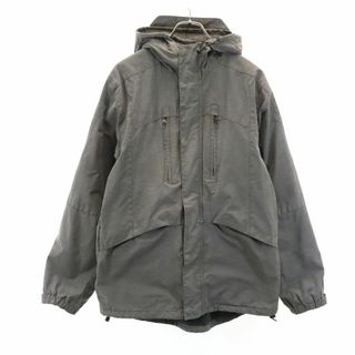 アルマーニエクスチェンジ(ARMANI EXCHANGE)のアルマーニエクスチェンジ ジャケット Ｍ グレー ARMANI EXCHANGE フード 袖中綿 メンズ 古着 【240110】(その他)