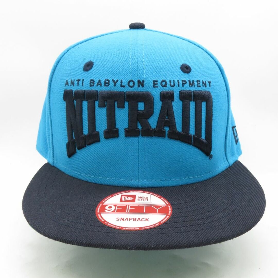 nitraid(ナイトレイド)のNITRAID NEW ERA 9FIFTY SNAPBACK CAP BLUE メンズの帽子(キャップ)の商品写真