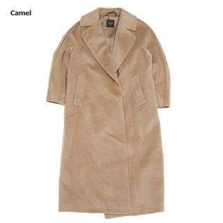 ウィークエンドマックスマーラ(Weekend Max Mara)のWEEKEND MAX MARA ウィークエンド マックスマーラ TEMPERA ウール アルパカ モヘヤ コート  Camel(ロングコート)