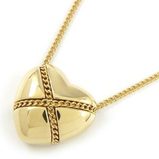 ティファニー(Tiffany & Co.)のティファニー Tiffany & Co. ネックレス チェーン クロス ハート K18YG 【中古】(ネックレス)