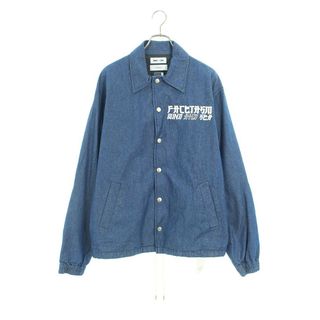 ウィンダンシー(WIND AND SEA)のウィンダンシー ×ファセッタズム FACETASM  RIB DENIM COACH JACKET WDS-JK-U01 バックロゴコーチジャケットブルゾン メンズ 4(ブルゾン)