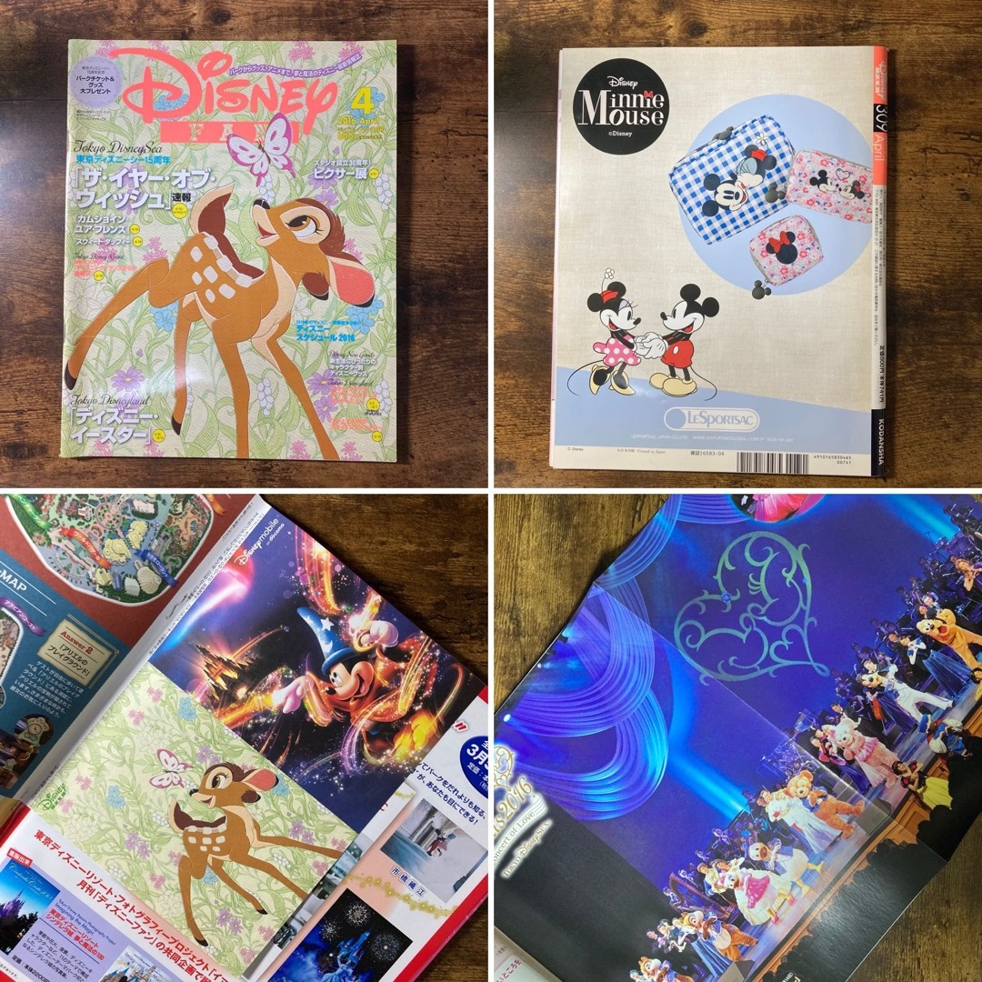 ディズニー ファン 月刊 Disney FAN 2016年 4～12月 ポスター エンタメ/ホビーの雑誌(アート/エンタメ/ホビー)の商品写真