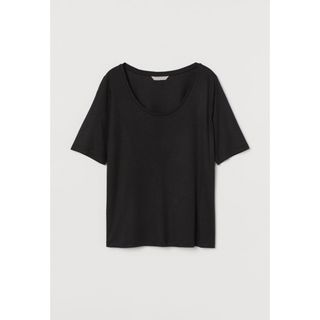 エイチアンドエム(H&M)の【新品】H&M ローネックTシャツ(Tシャツ/カットソー(半袖/袖なし))