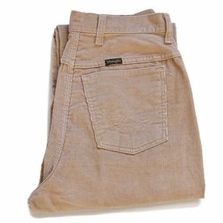 ラングラー(Wrangler)の80s USA製 Wranglerラングラー コーデュロイパンツ ベージュ 12★ビンテージ オールド カントリー ストレート(その他)