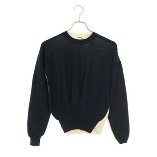 ジルサンダー(Jil Sander)のジルサンダー  JSWG754042 バイカラーニット レディース 36(ニット/セーター)