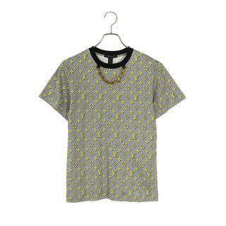 LOUIS VUITTON ルイヴィトン 18AW Upside Down Logo Tee RM182M CMS HFY04W アップサイドダウンロゴTシャツ 半袖カットソー ホワイト53センチ裄丈