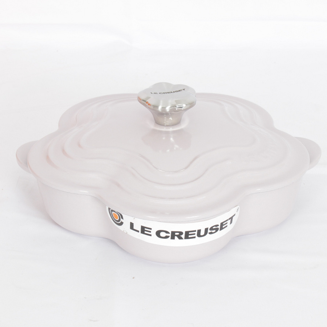 ★新品★ ルクルーゼ  LE CREUSET プレート・フルール 鍋 20cm