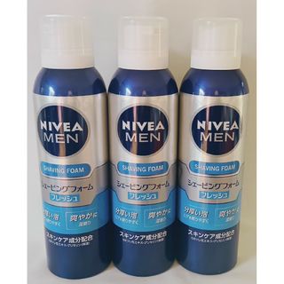 ニベア(ニベア)の【3本】NIVEA MEN/シェービングフォーム/フレッシュ/195g×3本(シェービングフォーム)