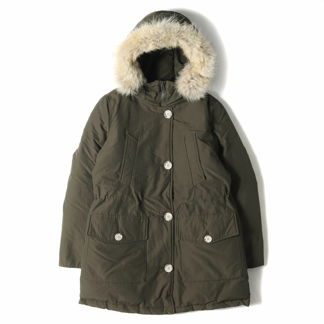 WoolRich ウールリッチ ダウン ジャケット サイズ:M ウーマンズ アークティックパーカー ハイカラー WS ARCTIC PARKA HC 1702096 アウター ブルゾン コート RAMAR CLOTH カーキ 【レディース】ダウンジャケット