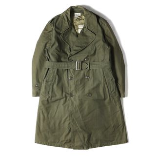 50s U.S.ARMY ウールライナー付き コットンサテン オーバー コート / M-54 OVER COAT OG-107 オリーブグリーンミディアム ショート U.S.VINTAGE ヴィンテージ 50年代 古着 ミリタリー【メンズ】【中古】(ミリタリージャケット)