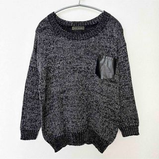 セシルマクビー(CECIL McBEE)の【超美品】CECIL McBEE ニット セーター ラメ 黒 Mサイズ(ニット/セーター)