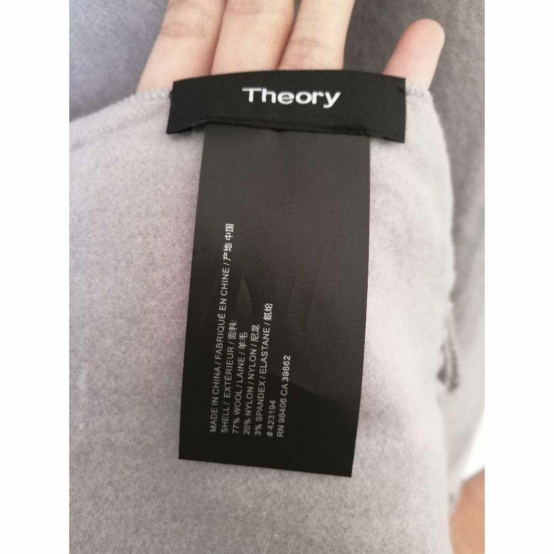 theory(セオリー)のセオリー　Theory　ウール　厚手　マフラー　大判　ストール レディースのファッション小物(マフラー/ショール)の商品写真