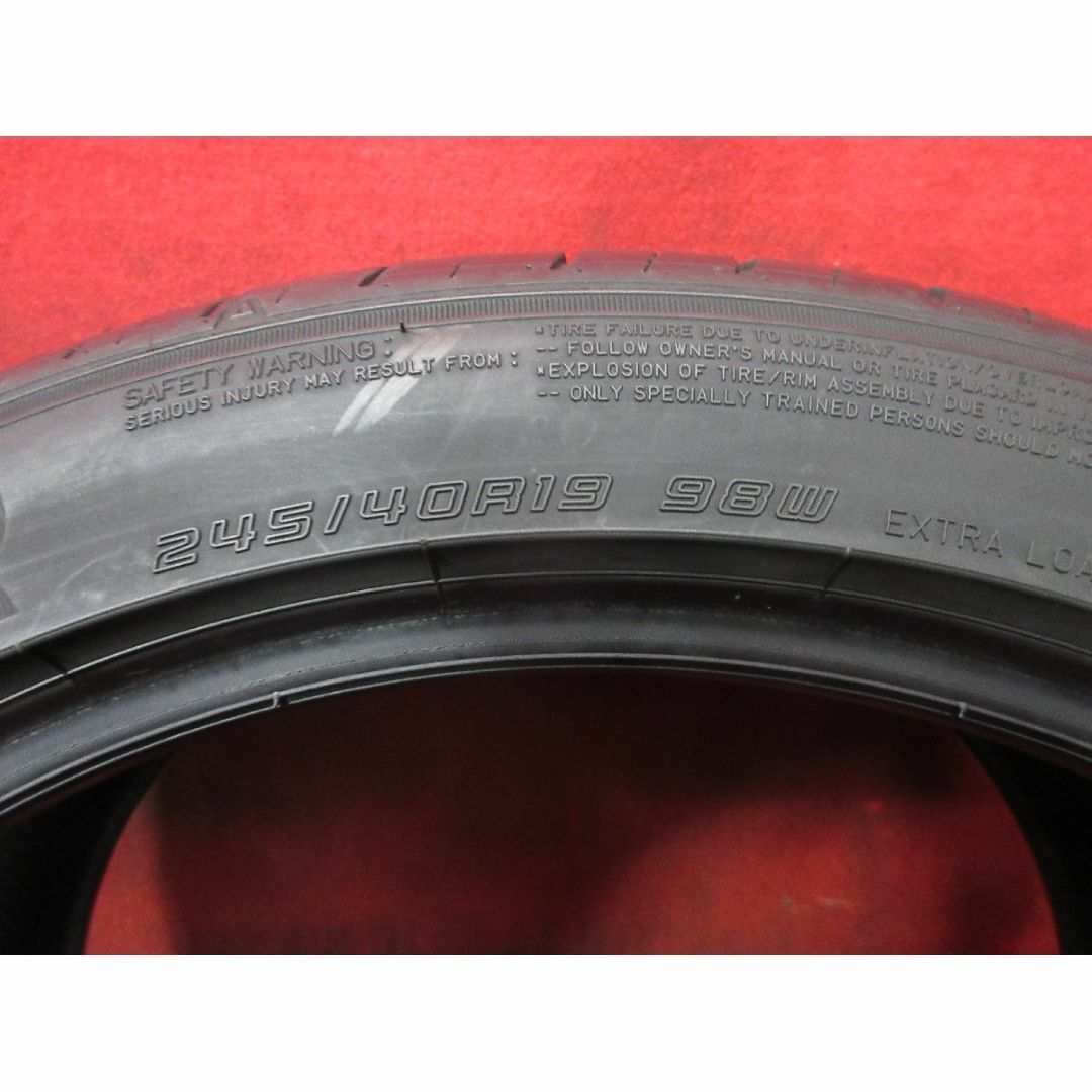 Goodyear(グッドイヤー)の中古タイヤ 2本  245/40R19 グッドイヤー ★14331T 自動車/バイクの自動車(タイヤ)の商品写真