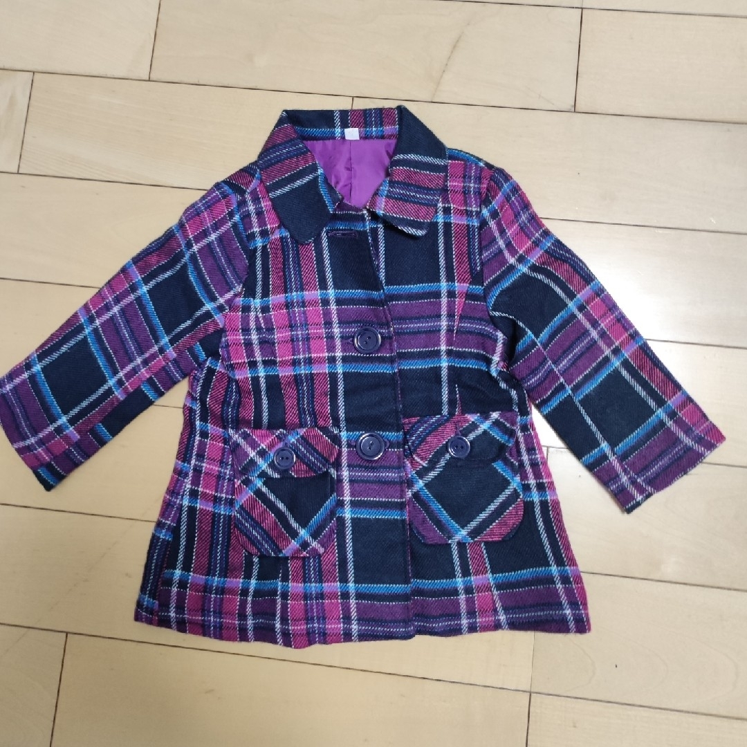 コート　90 キッズ/ベビー/マタニティのキッズ服女の子用(90cm~)(コート)の商品写真