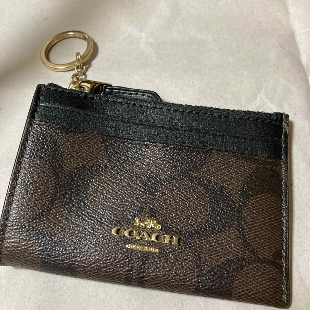 COACH(コーチ)のCOACH パスケース 小銭入れ レディースのファッション小物(名刺入れ/定期入れ)の商品写真