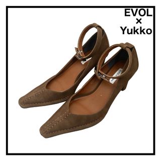 イーボル(EVOL)のEVOL×yukkoコラボ　ハイヒール　パンプス　シューズ　レディース　24㎝　(ハイヒール/パンプス)