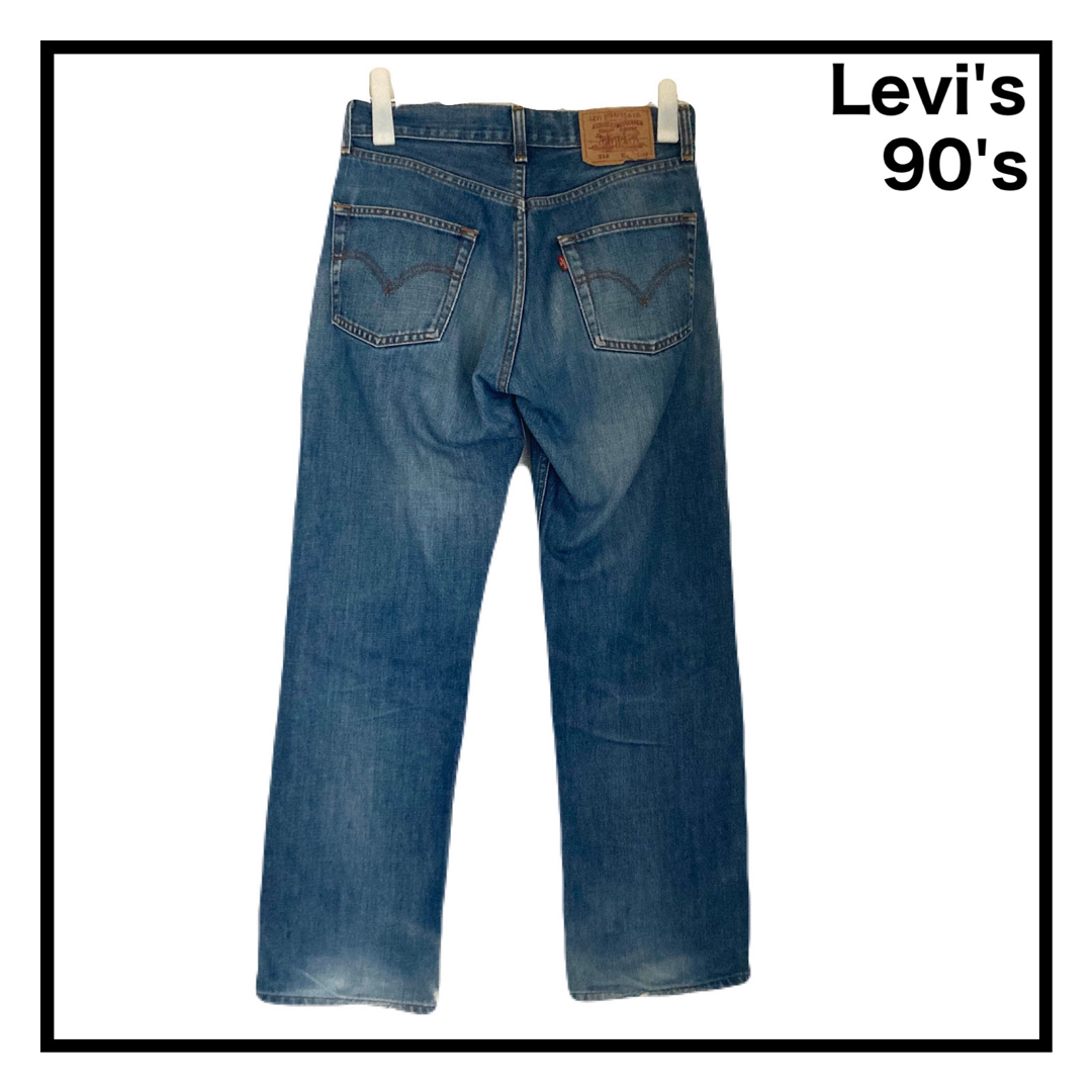 Levi90s　リーバイス512 W30 L34 デニムパンツ　ヴィンテージ　メンズ