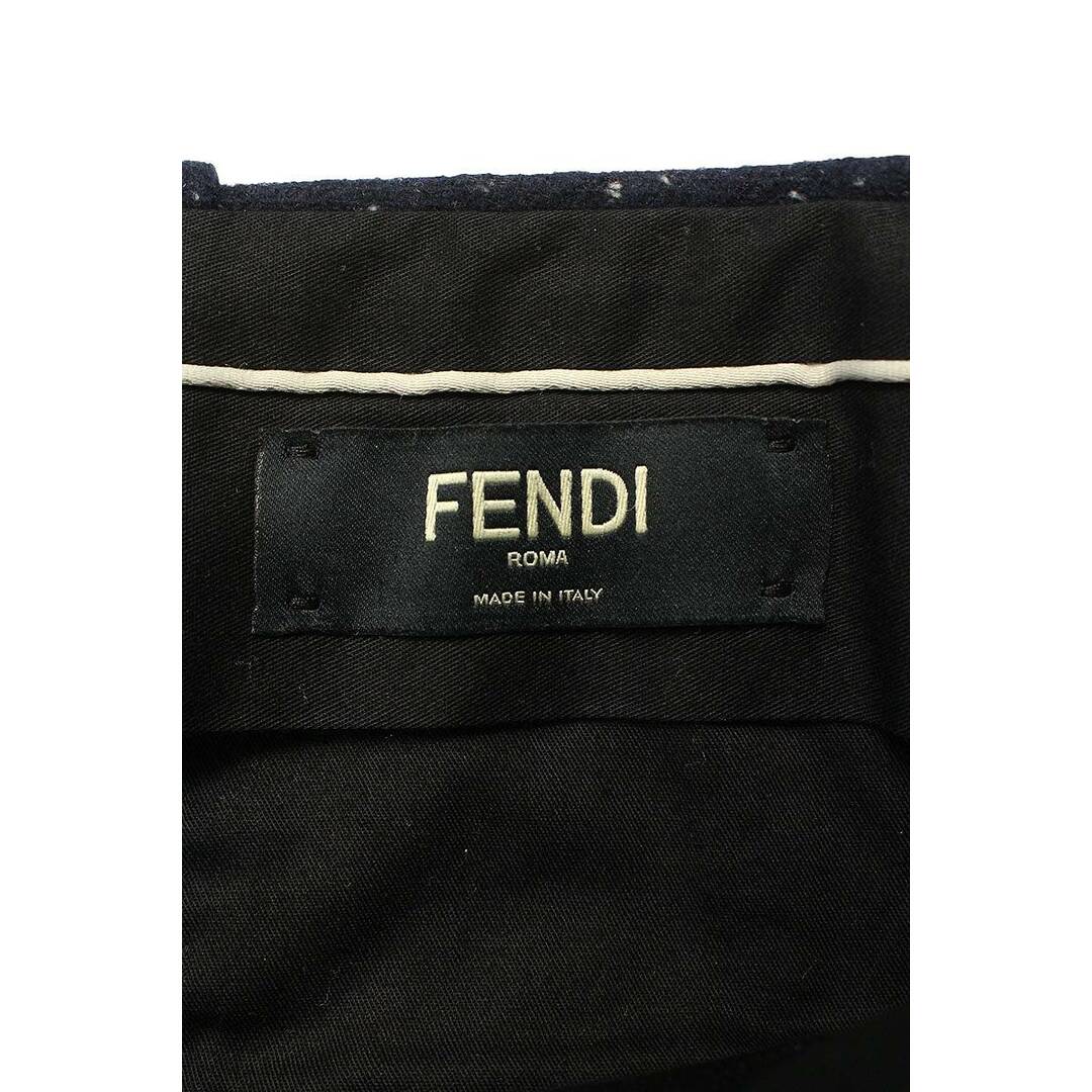 FENDI(フェンディ)のフェンディ  FB0349 W3J ネップ柄スラックスロングパンツ メンズ 50 メンズのパンツ(スラックス)の商品写真