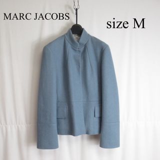 マークジェイコブス(MARC JACOBS)のMARC JACOBS スタンドカラー ジャケット ウール アウター ブルゾン(その他)