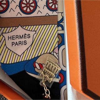 エルメス(Hermes)の新品2023AW　エルメス　限定品！ツイリーチャームパティスリーフランセーズ　黒(その他)