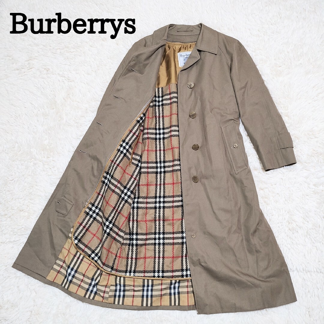 BURBERRY - 大人気 バーバリー ステンカラーコート ライナー付き 9AB2