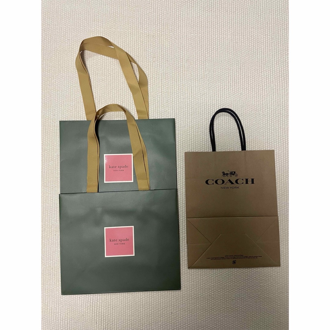 kate spade new york(ケイトスペードニューヨーク)のショッパー まとめ売り katespade ケイトスペード COACH コーチ レディースのバッグ(ショップ袋)の商品写真