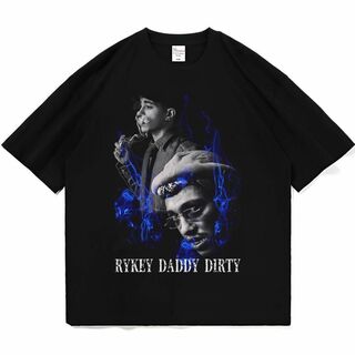 RYKEY DADDY DIRTY Tシャツ raptee ブラック(Tシャツ/カットソー(半袖/袖なし))