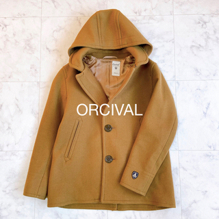 ORCIVAL - ORCIVAL オーシバル / メルトン シングル フードコート　ジャケット