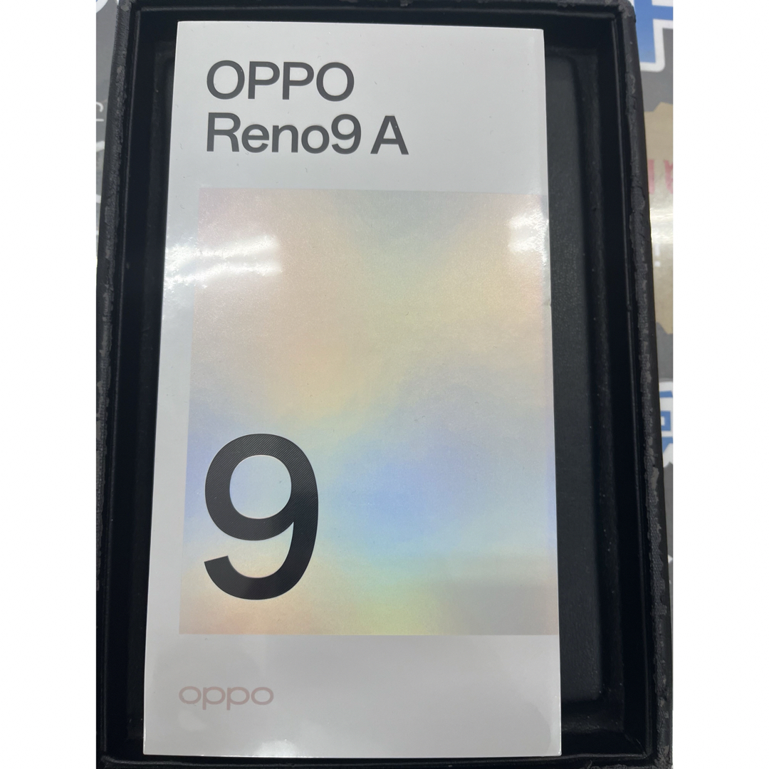 OPPO(オッポ)のOPPO Reno9 A Y!mobile ナイトブラック スマホ/家電/カメラのスマートフォン/携帯電話(スマートフォン本体)の商品写真