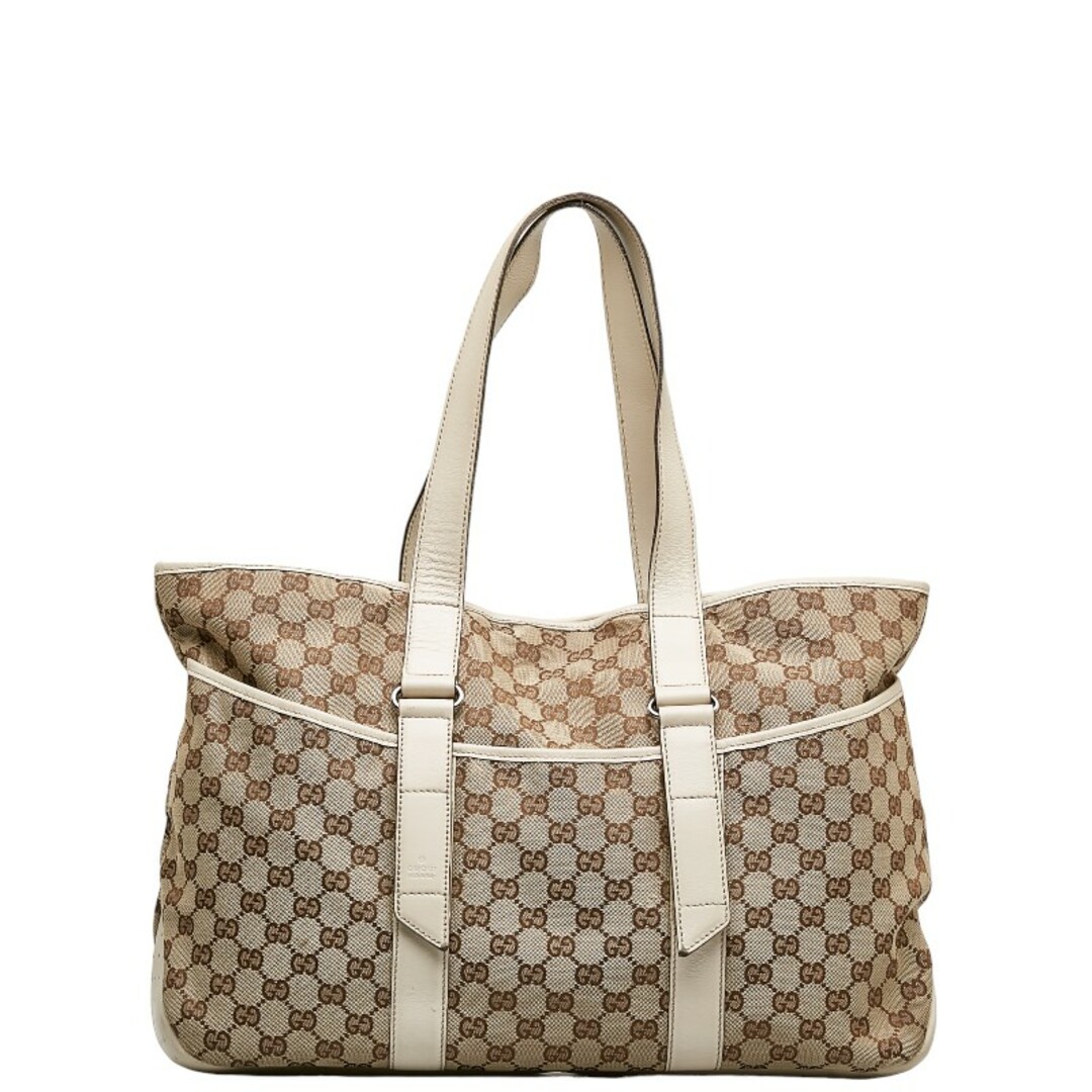 Gucci(グッチ)のグッチ GGキャンバス トートバッグ 153238 キャンバス レディース GUCCI 【1-0131368】 レディースのバッグ(トートバッグ)の商品写真