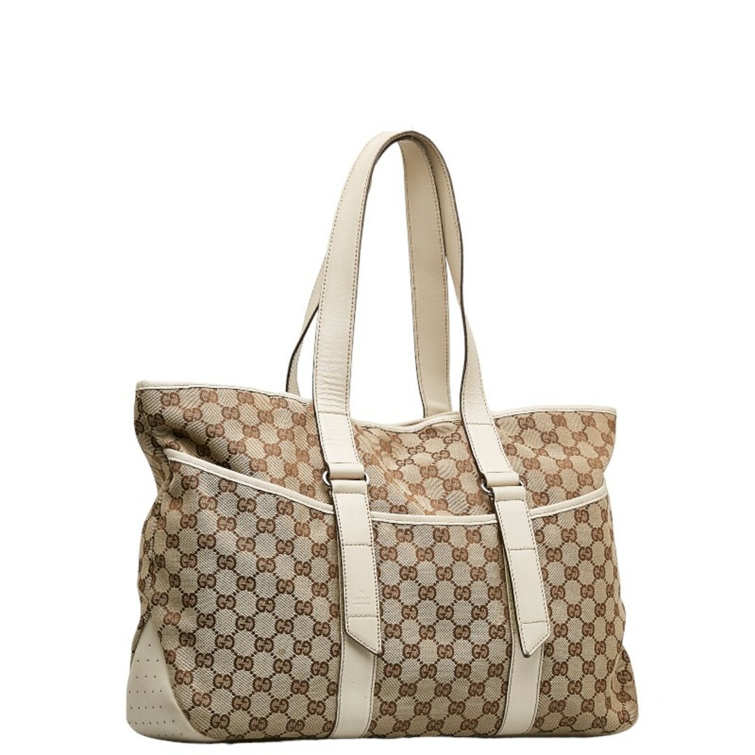 Gucci(グッチ)のグッチ GGキャンバス トートバッグ 153238 キャンバス レディース GUCCI 【1-0131368】 レディースのバッグ(トートバッグ)の商品写真