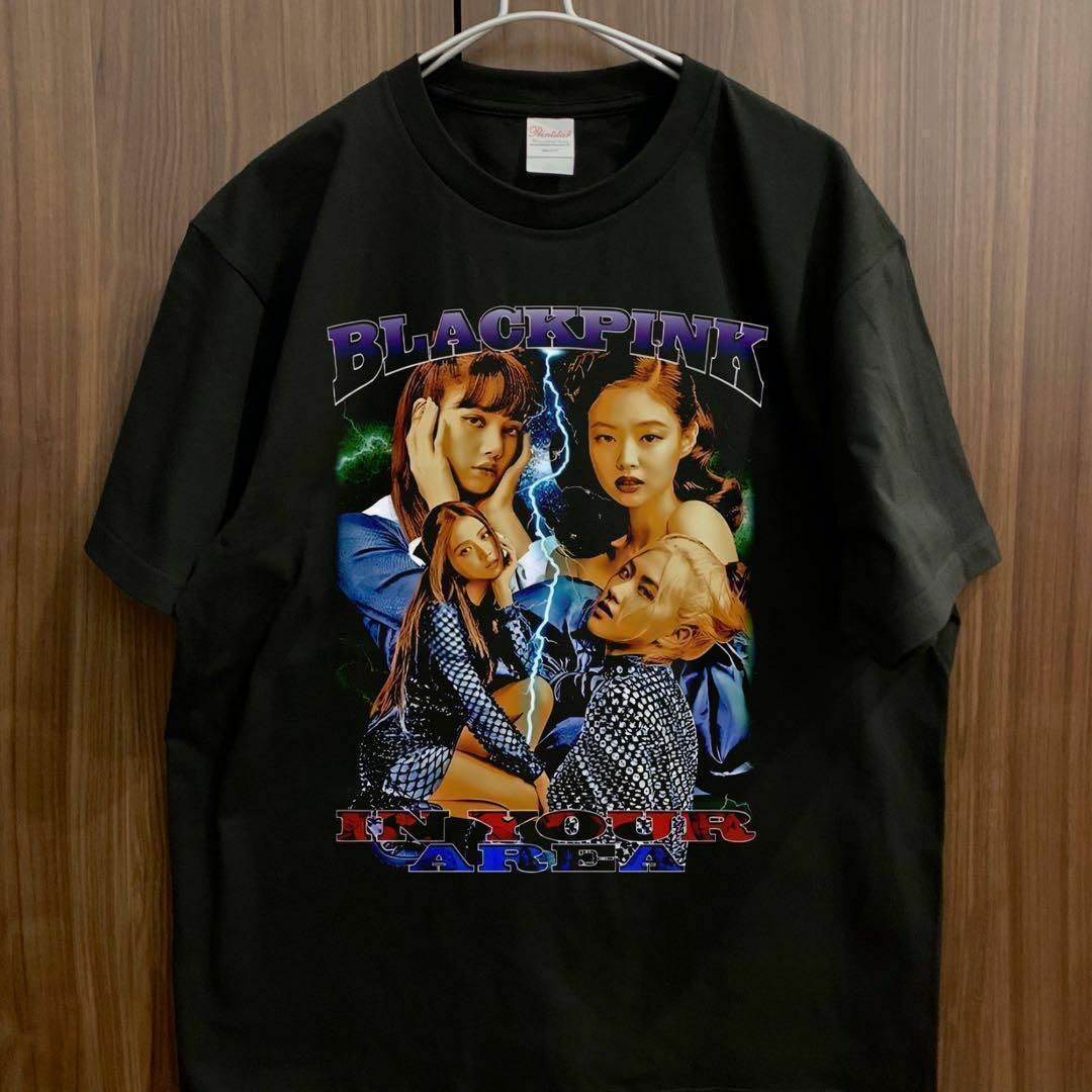 BLACKPINK ブラックピンク Tシャツ raptee bootlegの通販 by BLACKPINK ブラックピンク Tシャツ raptee bootlegの通販 by