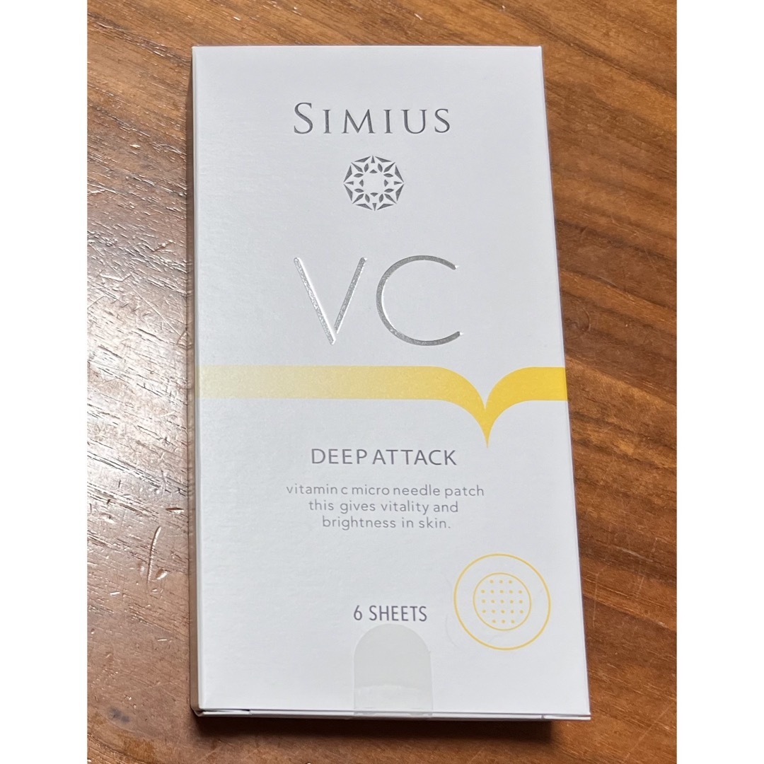 SIMIUS(シミウス)のシミウス　VCディープアタック　ソフトパッチタイプ　シート状美容液　６枚入り コスメ/美容のスキンケア/基礎化粧品(パック/フェイスマスク)の商品写真