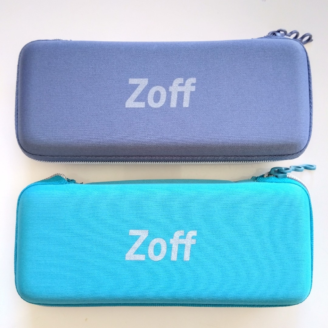 Zoff(ゾフ)のzoff メガネケース　2個セット（新品未使用） レディースのファッション小物(サングラス/メガネ)の商品写真