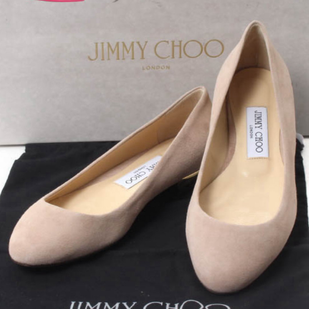 ハイヒール/パンプスJIMMY CHOO ジミーチュウ　スエードパンプス361/2