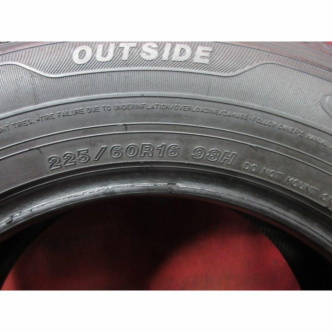 Goodyear(グッドイヤー)の中古タイヤ 2本  225/60R16 グッドイヤー ★14384T 自動車/バイクの自動車(タイヤ)の商品写真